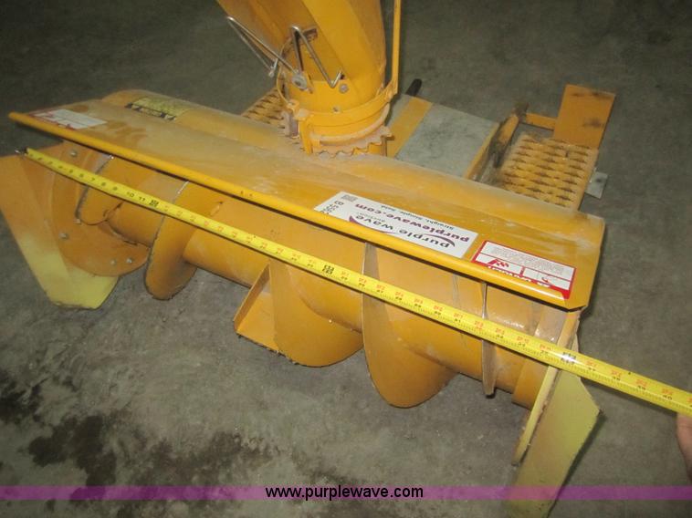 Walker mower snow blower attachment in Scott City, KS Item B5562 sold