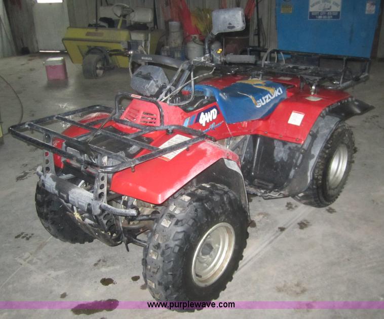 image for item B5567 1991 Suzuki Quad Runner ATV