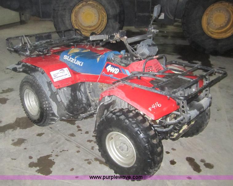 image for item B5567 1991 Suzuki Quad Runner ATV