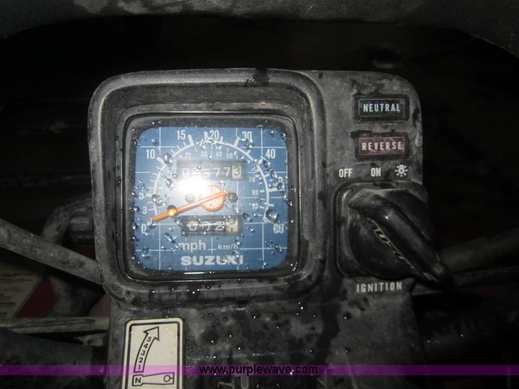 image for item B5567 1991 Suzuki Quad Runner ATV