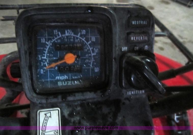 image for item B5567 1991 Suzuki Quad Runner ATV