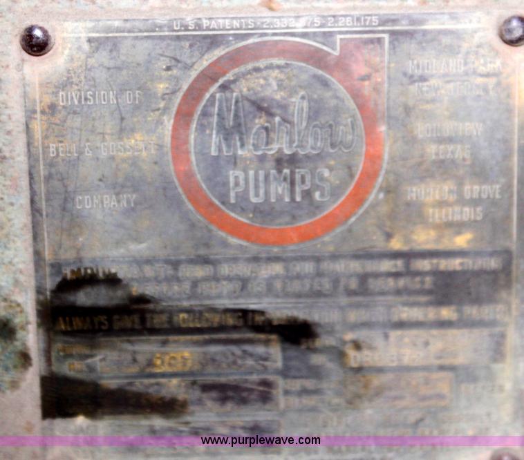 image for item B8683 Marlow 4" water pump