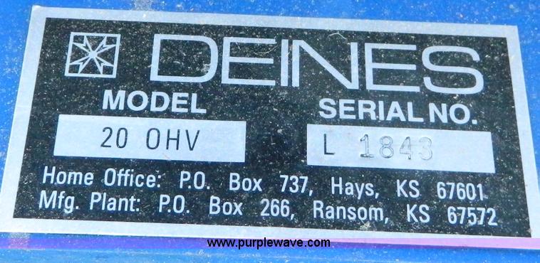 image for item C9423 Deines 200HV lawn mower