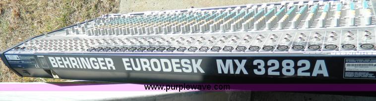 image for item C9425 Behringer Eurodesk MX3282A mixing console