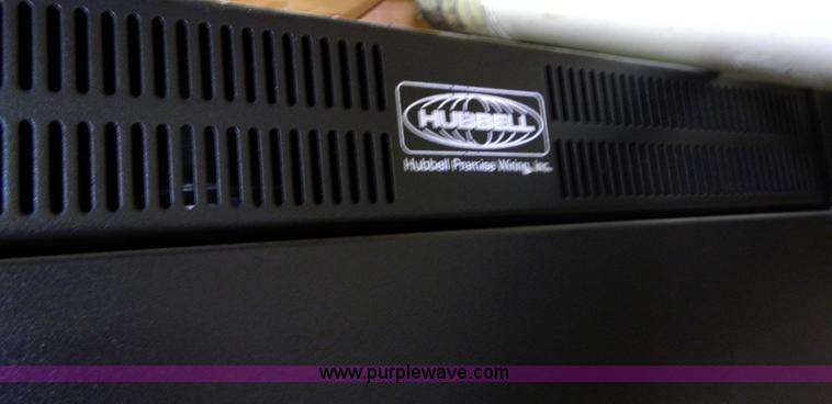 image for item C9429 (2) Hubbell electronic components cabinet