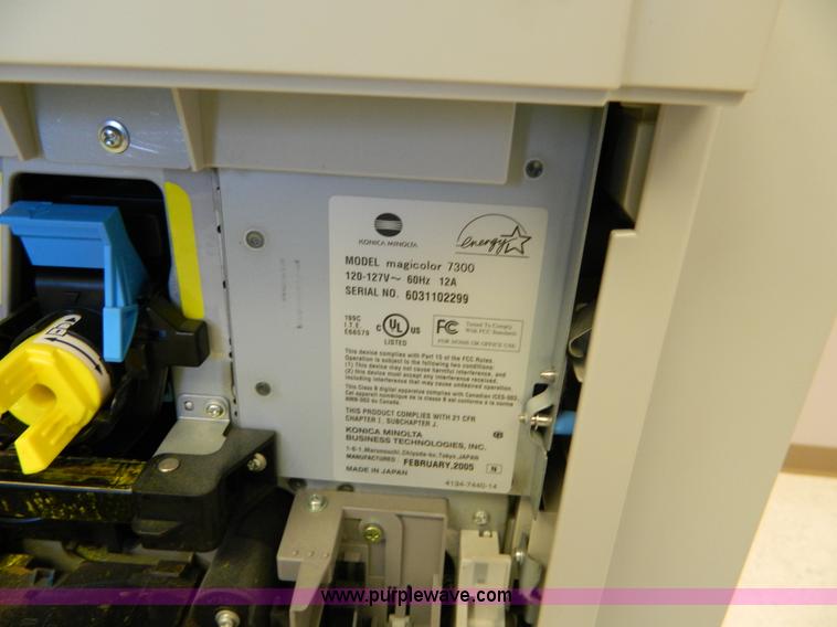 image for item C9435 2006 Minolta Magicolor 7300 copier