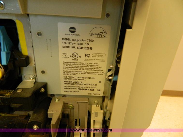 image for item C9435 2006 Minolta Magicolor 7300 copier