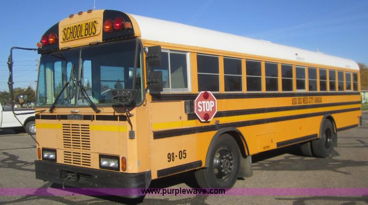 image for item C9876 1998 Carpenter Crown school bus
