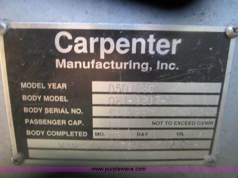 image for item C9876 1998 Carpenter Crown school bus