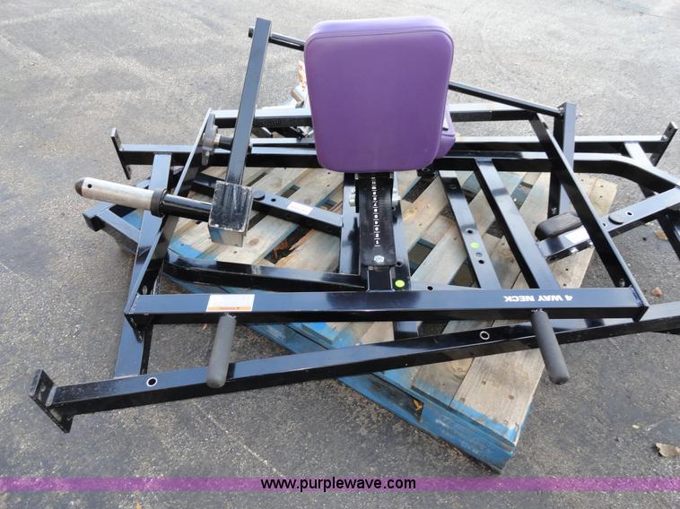 image for item G9165 Hammer Strength four way neck machine