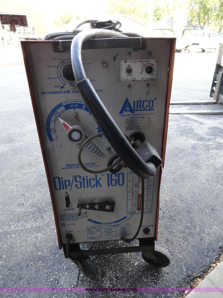 image for item G9167 AirCo dip/stick 160 Mig welder