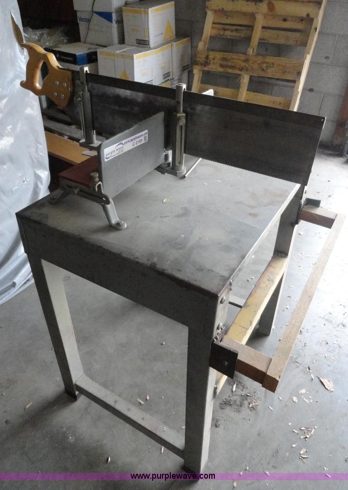 image for item G9180 Manual Mitre box with stand