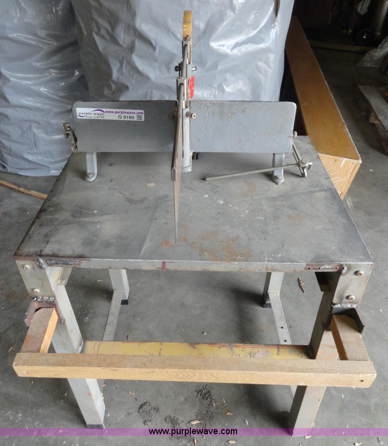 image for item G9180 Manual Mitre box with stand