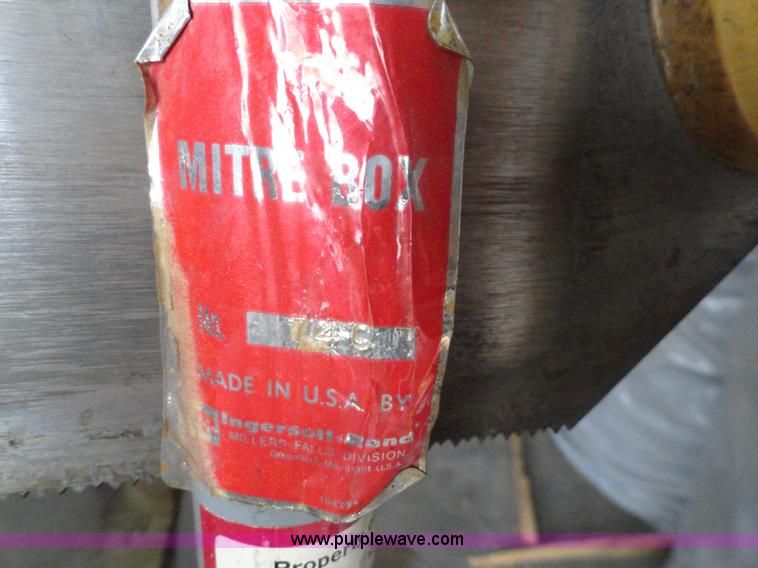 image for item G9180 Manual Mitre box with stand