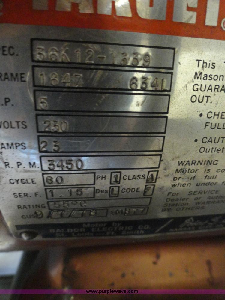 image for item G9181 Target metal cutoff saw