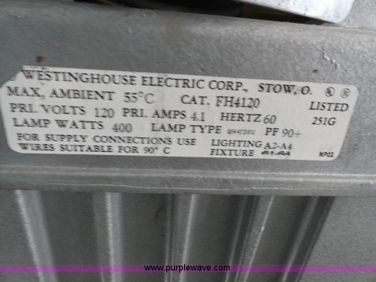 image for item G9185 (20) 400 watt bay lights