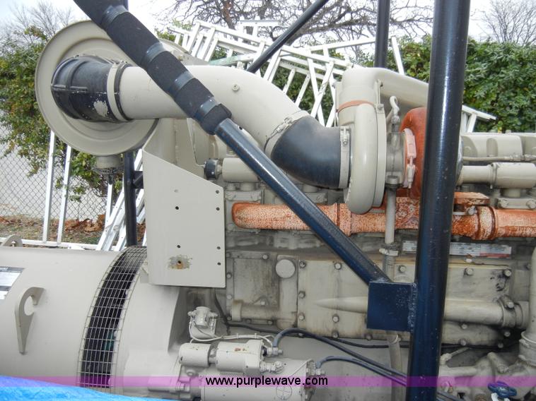 image for item H9143 Cummins Standby power emergency duty generator with skids