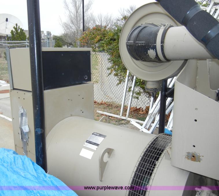 image for item H9143 Cummins Standby power emergency duty generator with skids