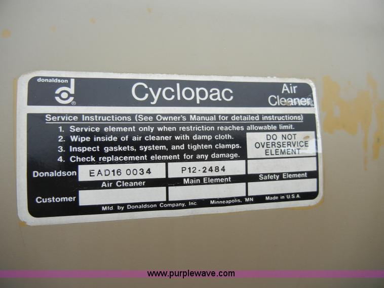 image for item H9143 Cummins Standby power emergency duty generator with skids