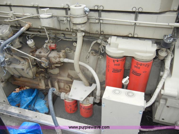 image for item H9143 Cummins Standby power emergency duty generator with skids