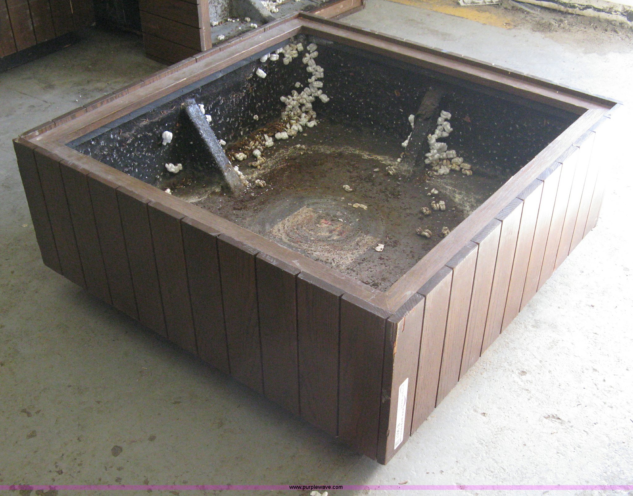 (19) wooden interior planter boxes in Wichita, KS Item B9607 sold