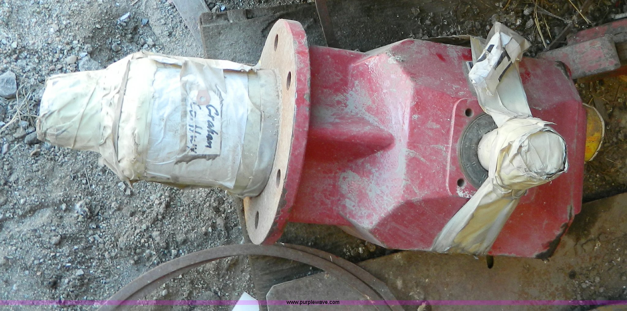 Bush Hog gear box in Hill City, KS Item C9436 sold Purple Wave