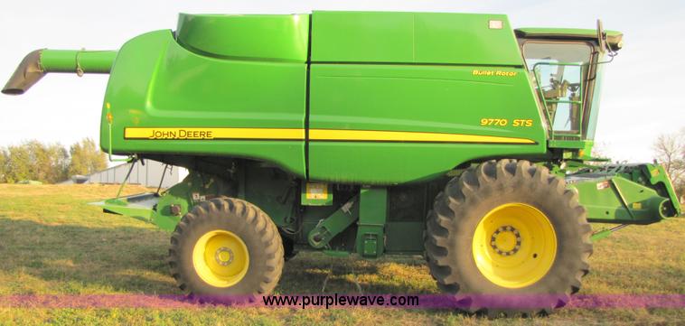image for item A4603 2009 John Deere 9770 STS combine