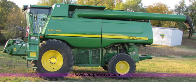 image for item A4603 2009 John Deere 9770 STS combine