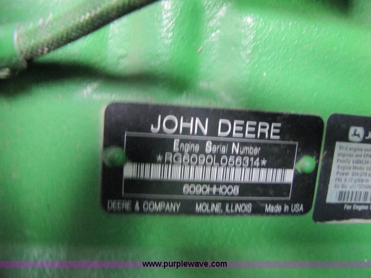 image for item A4603 2009 John Deere 9770 STS combine