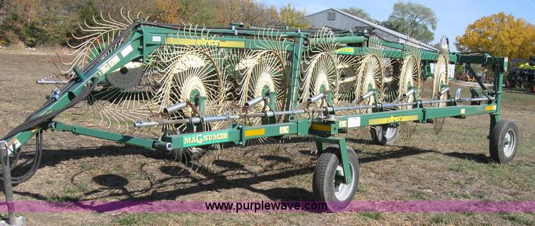 image for item A4608 Sitrex Magnum MK-12 12 wheel rake