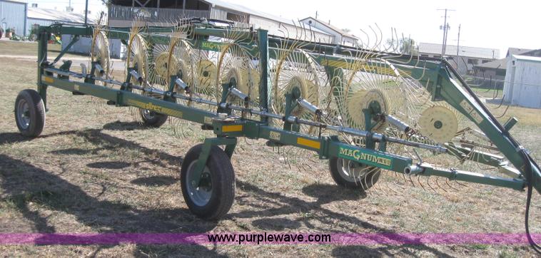 image for item A4608 Sitrex Magnum MK-12 12 wheel rake