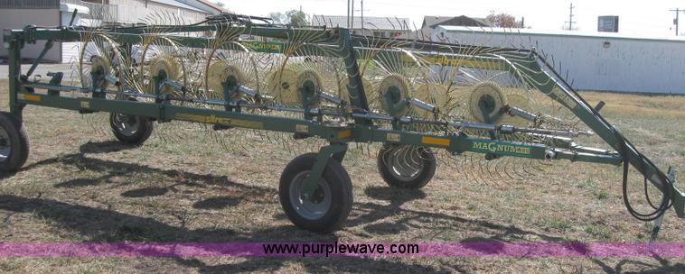 image for item A4608 Sitrex Magnum MK-12 12 wheel rake