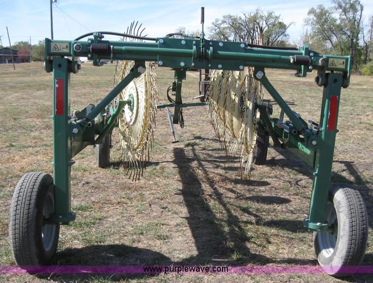 image for item A4608 Sitrex Magnum MK-12 12 wheel rake