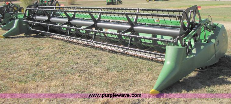 image for item A4614 2008 John Deere 625F HydraFlex 25' flex head