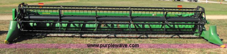 image for item A4614 2008 John Deere 625F HydraFlex 25' flex head