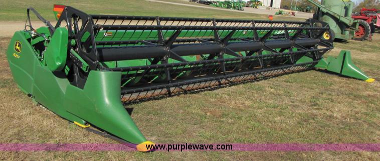 image for item A4614 2008 John Deere 625F HydraFlex 25' flex head