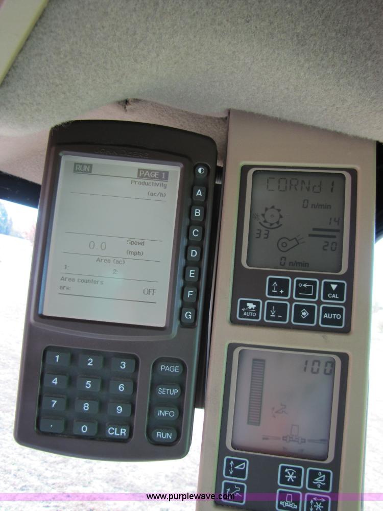 image for item A4615 2005 John Deere 9760 STS RWA combine