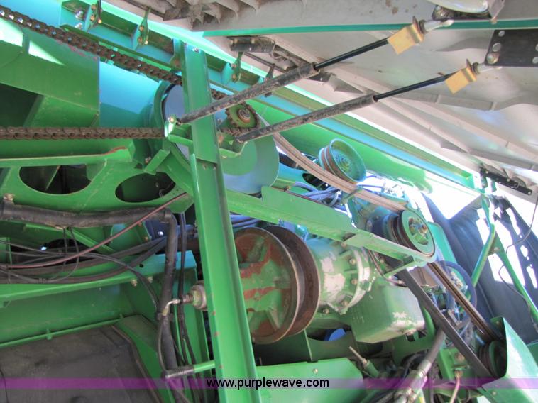 image for item A4615 2005 John Deere 9760 STS RWA combine