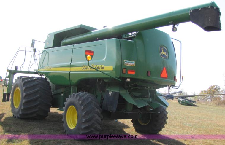 image for item A5165 2002 John Deere 9750 STS RWA combine