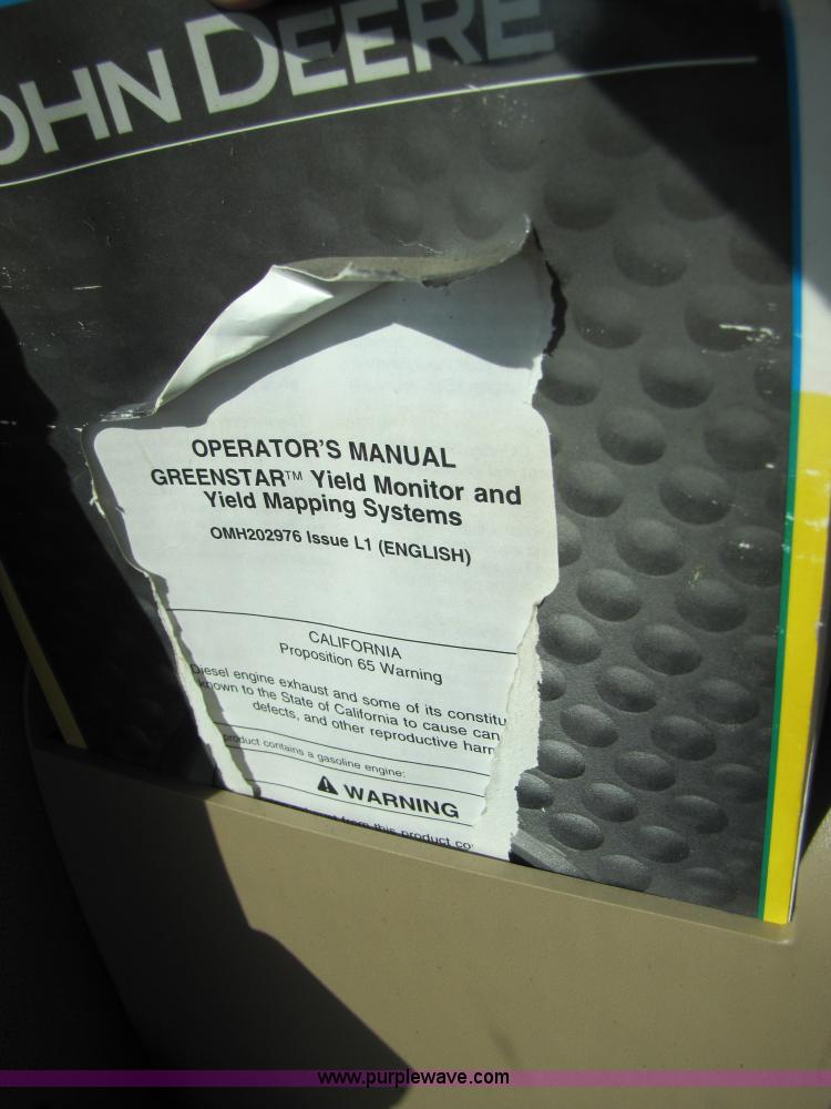 image for item A5165 2002 John Deere 9750 STS RWA combine