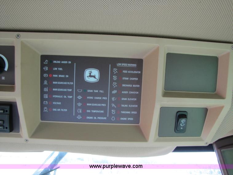 image for item A5165 2002 John Deere 9750 STS RWA combine