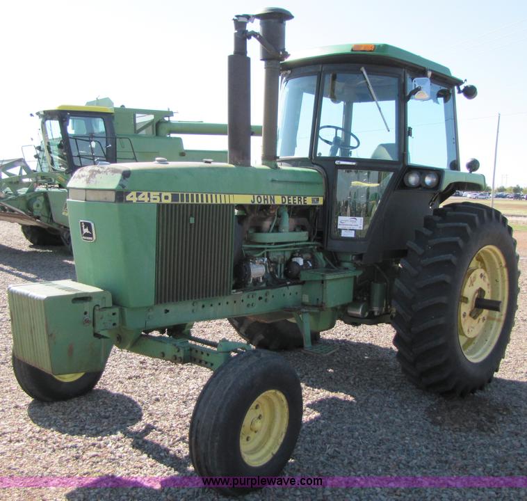 image for item B2020 1983 John Deere 4450 tractor