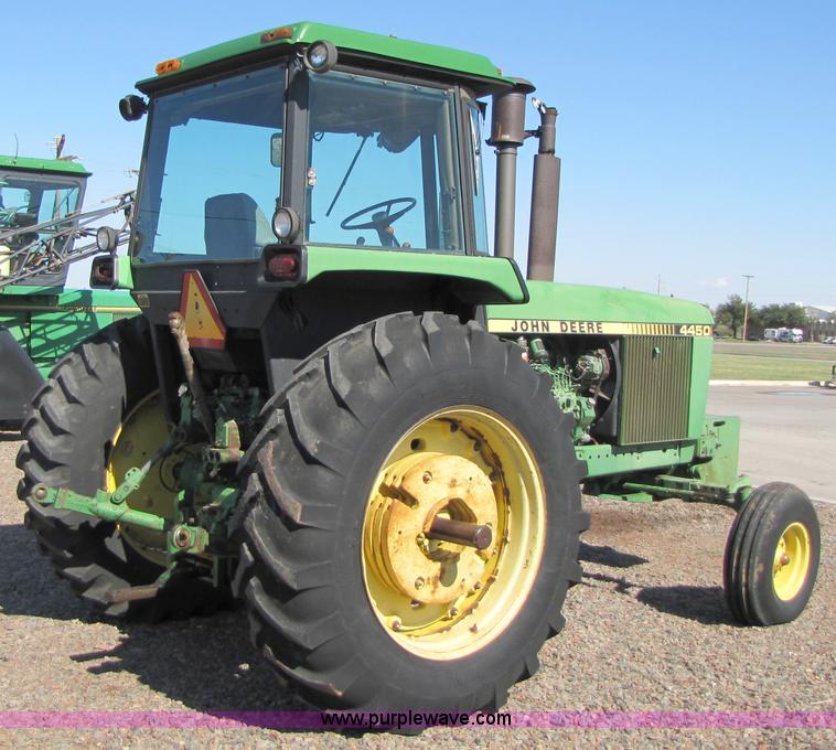 image for item B2020 1983 John Deere 4450 tractor
