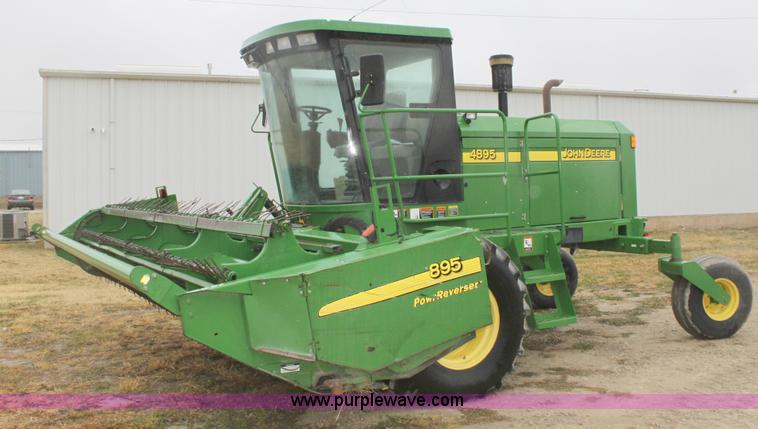 image for item B8652 2004 John Deere 4895 swather