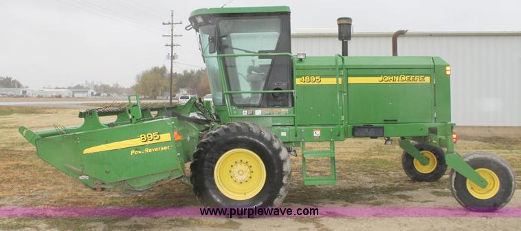 image for item B8652 2004 John Deere 4895 swather