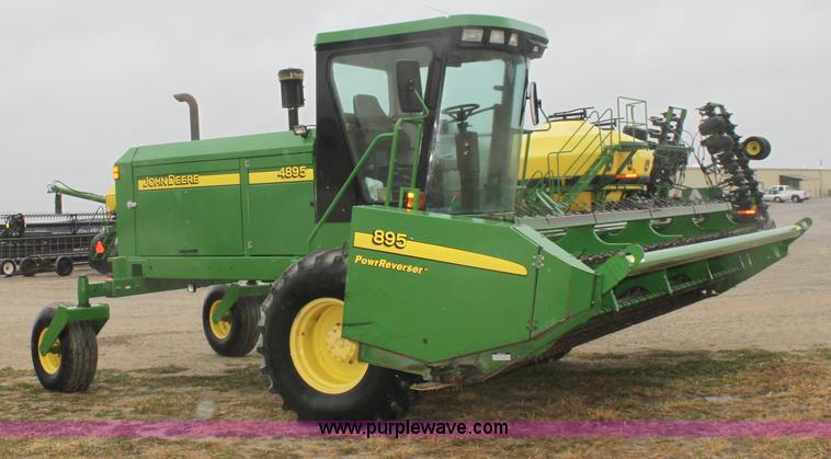 image for item B8652 2004 John Deere 4895 swather