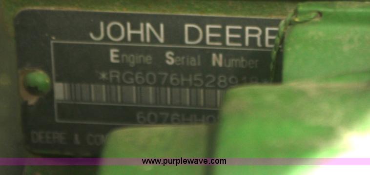 image for item B8655 1994 John Deere 9600 combine