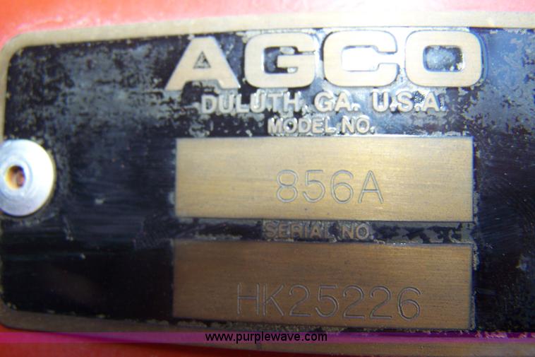 image for item D8555 Hesston 856A round baler