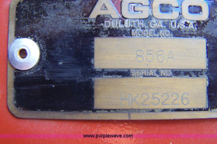 image for item D8555 Hesston 856A round baler