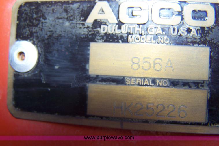 image for item D8555 Hesston 856A round baler